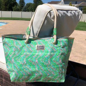 Lilly Pulitzer Shoreline Tote "Mini Chomp Chomp"